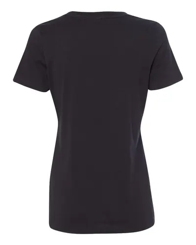 Next Level Next Level Women's Ideal Tee in Black, back view