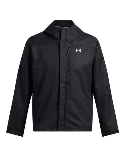 Under Armour Under Armour Men's Porter 3-in-1 2.0 Jacket in Black/ White, front view