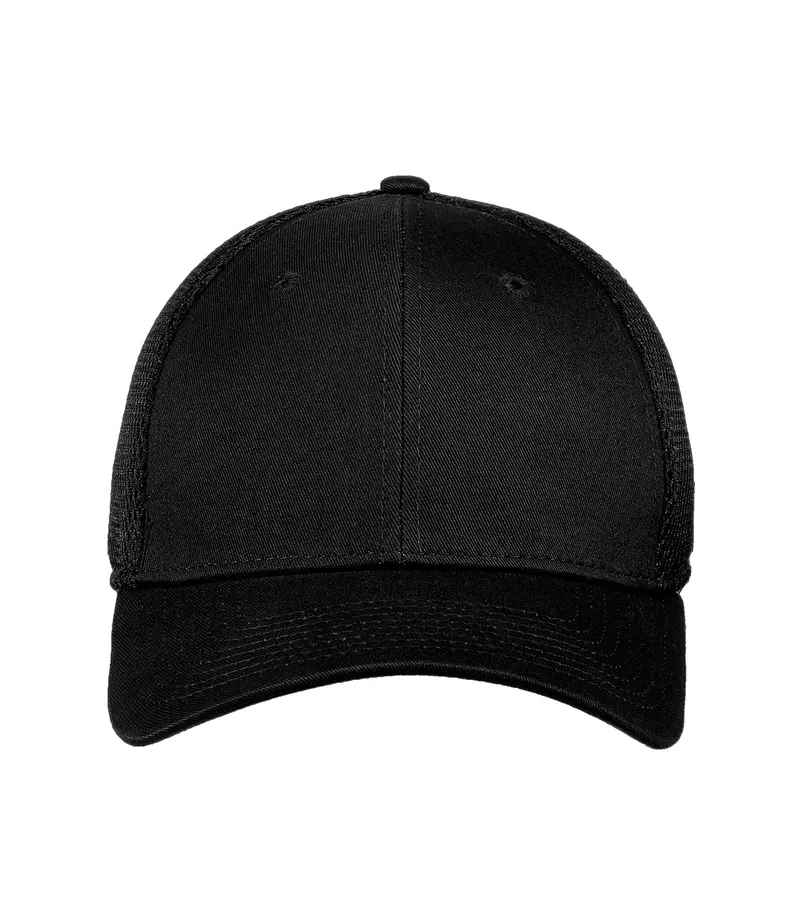 New Era® NEW ERA® 39THIRTY® STRETCH MESH CAP — Black/Black