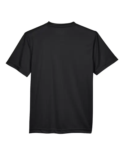 Team 365 Team 365 Youth Zone Performance T-Shirt in Black, back view