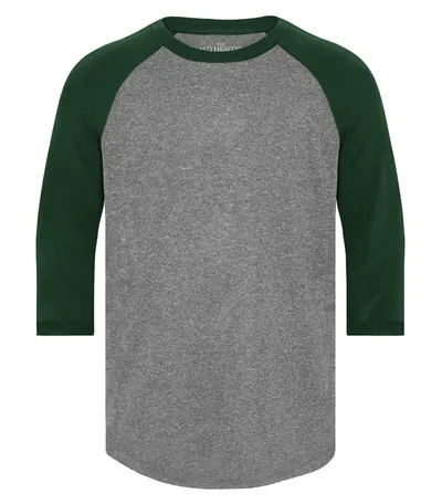 Charcoal Heather/Forest Green
