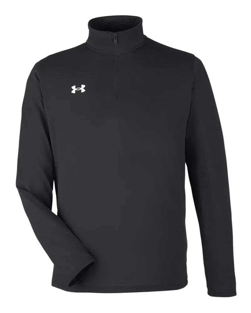 Under Armour Under Armour Men's Team Tech™ Quarter-Zip Pullover — Black/ White