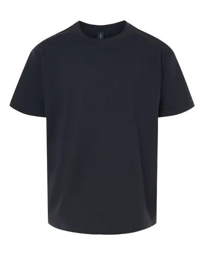 Gildan Gildan Youth Softstyle® T-Shirt in Black, front view