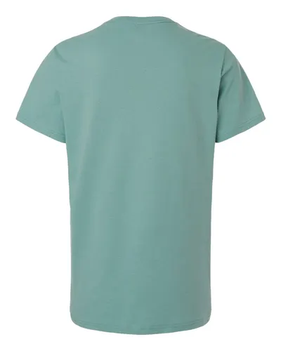Gildan Gildan Women's Heavy Cotton™ T-Shirt in Aquatic, back view