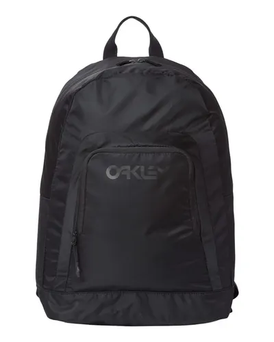 Oakley Oakley 23L Nylon Backpack in Blackout, front view