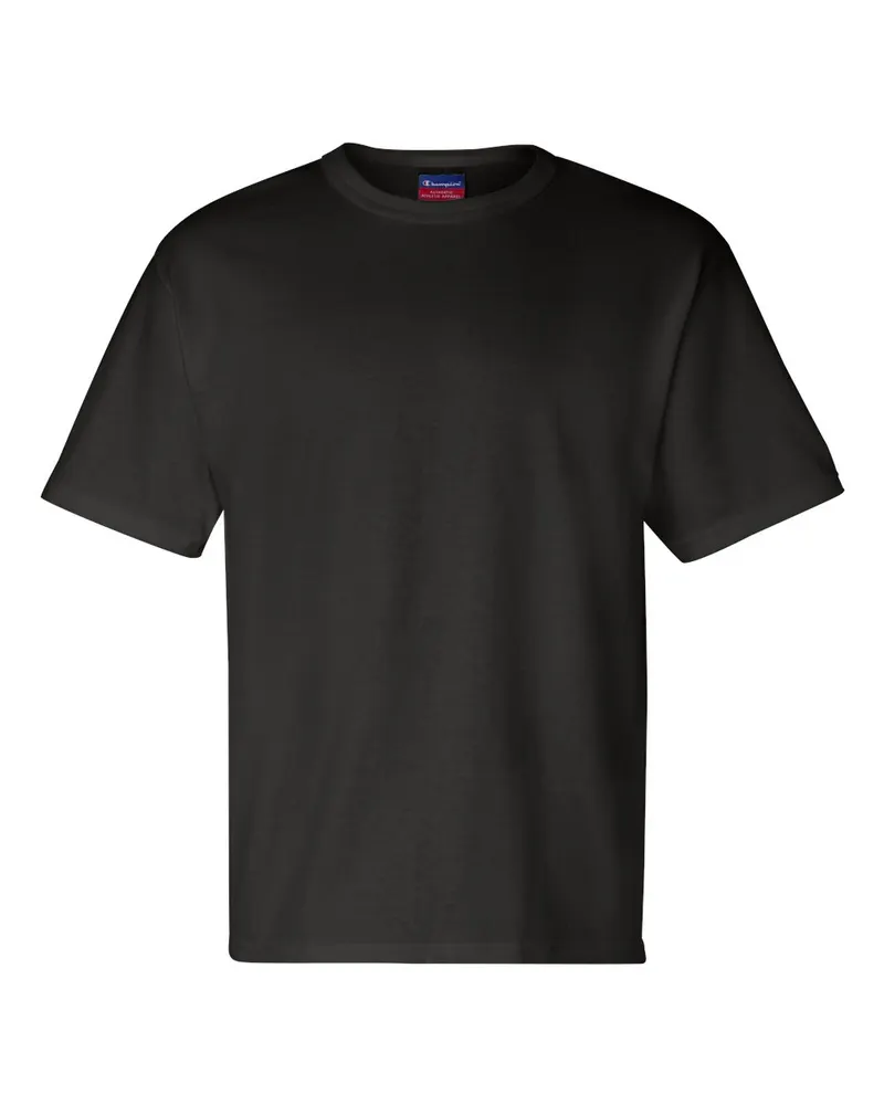 Champion Champion Unisex Heritage Jersey T-Shirt — Black
