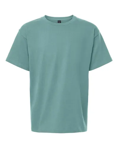 Gildan Gildan Youth Heavy Cotton™ T-Shirt in Aquatic, front view