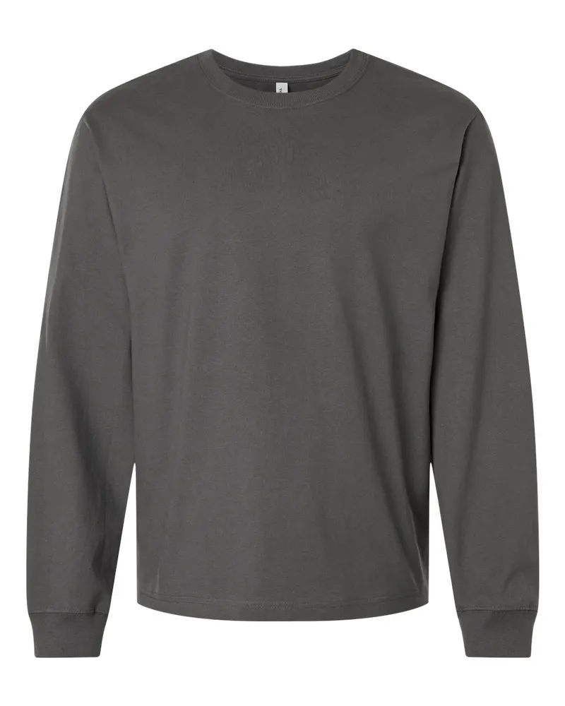 BELLA + CANVAS BELLA + CANVAS Unisex 7.5 oz Heavyweight Long Sleeve Tee — Asphalt