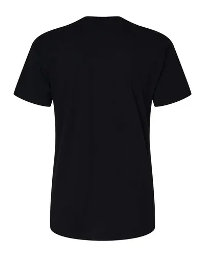 Next Level Next Level Women's CVC Relaxed Tee in Black, back view