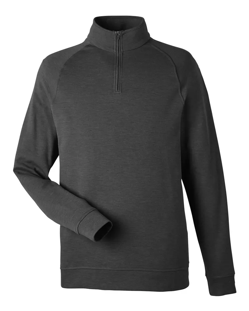 Devon & Jones Devon & Jones Men's New Classics® Charleston Quarter-Zip Pullover — Black Melange