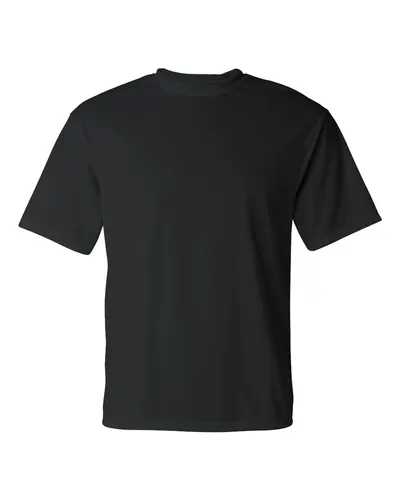 C2 Sport C2 Sport Unisex Performance T-Shirt in Black, front view