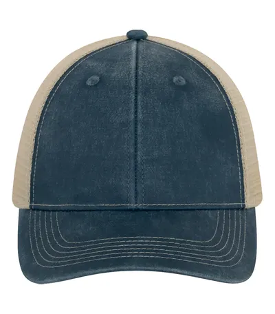 Navy/Crème