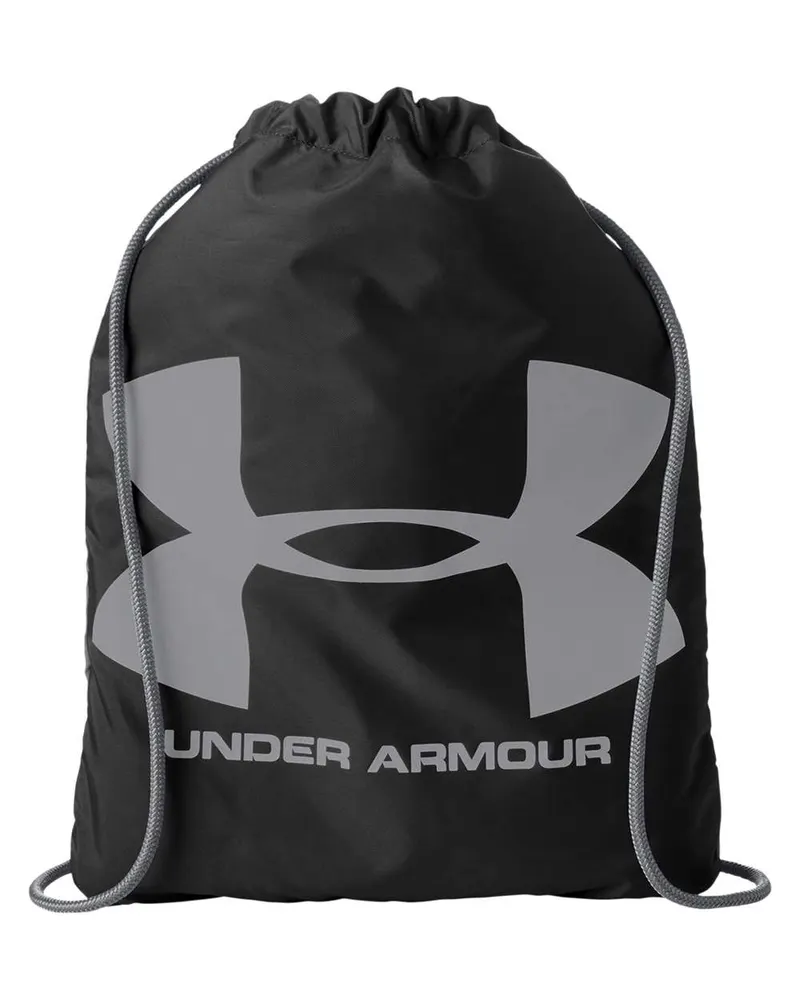 Under Armour Under Armour Ozsee Sackpack Drawstring Bag — Black/ Steel
