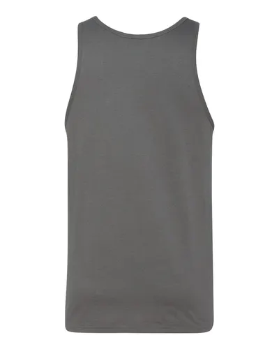 BELLA + CANVAS BELLA + CANVAS Jersey Tank in Asphalt, back view