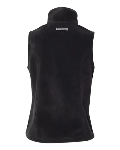 Columbia Columbia Women’s Benton Springs™ Fleece Vest in Black, back view