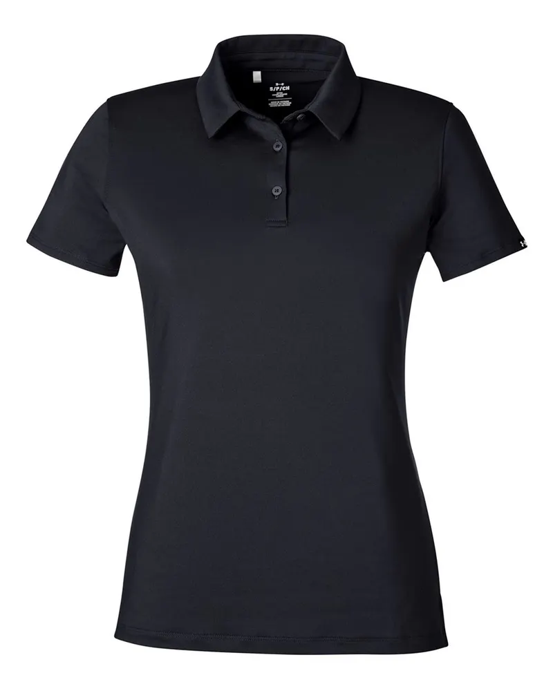 Under Armour Under Armour Women's Recycled Polo — Black/ White