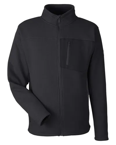 Spyder Spyder Men's Constant Canyon Sweater in Black, front view