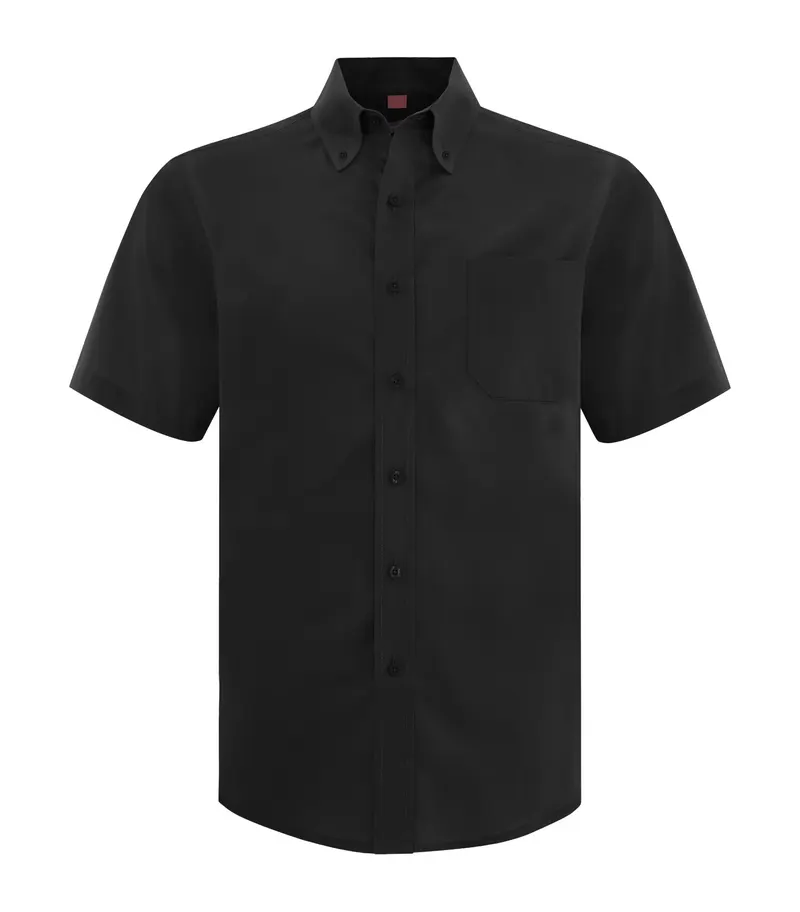 Coal Harbour® COAL HARBOUR® EVERYDAY SHORT SLEEVE WOVEN SHIRT — Black