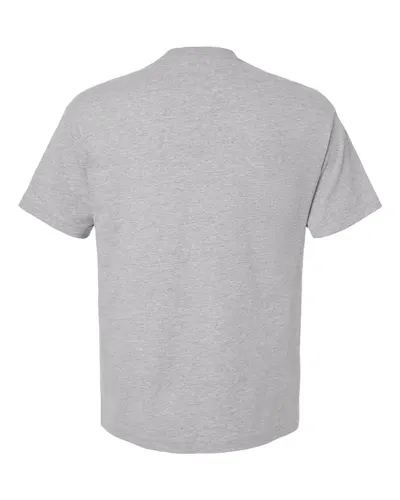 BELLA + CANVAS BELLA + CANVAS Unisex 6 oz. Heavyweight Tee in Athletic Heather, back view