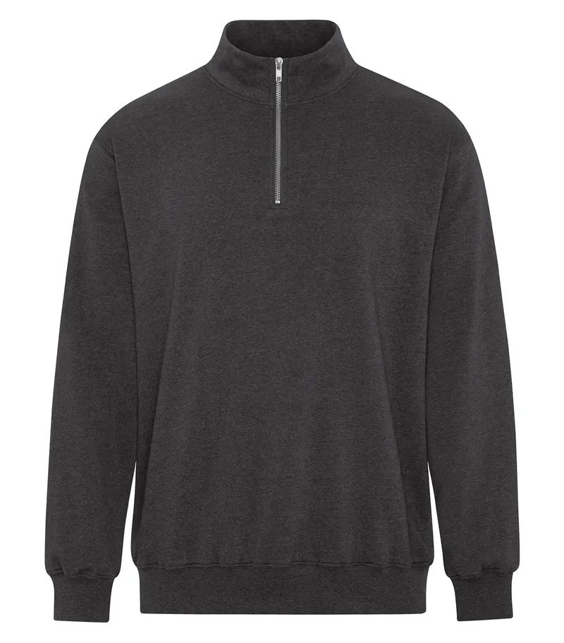 ATC™ Earth Wash® ATC™ EARTH WASH® TOURBILLON FLEECE 1/4 ZIP SWEATSHIRT — Earth Black