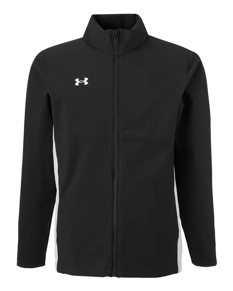 Under Armour Under Armour Men's Rival Stretch Jacket — Black/ White