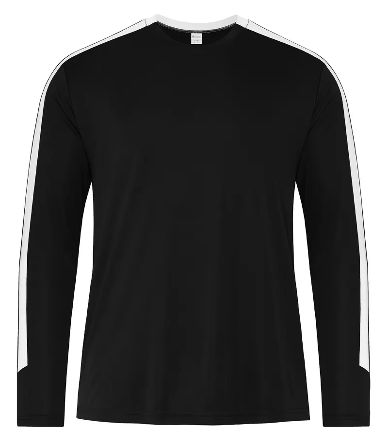 ATC™ ATC™ PRO CLUB LONG SLEEVE TEE — Black/White