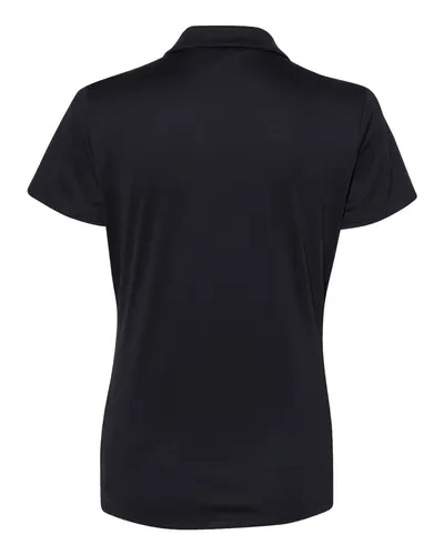 Adidas Adidas Women's Performance Polo in Black, back view