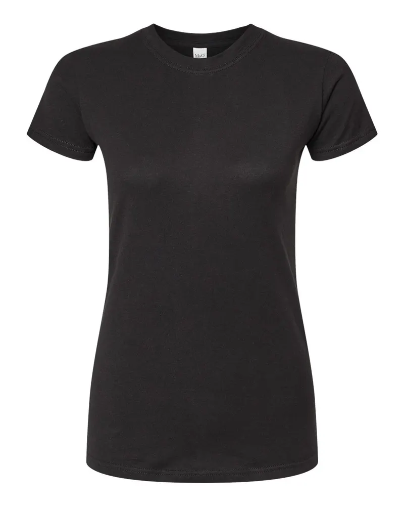 M&O M&O Women's Fine Jersey T-Shirt — Fine Black