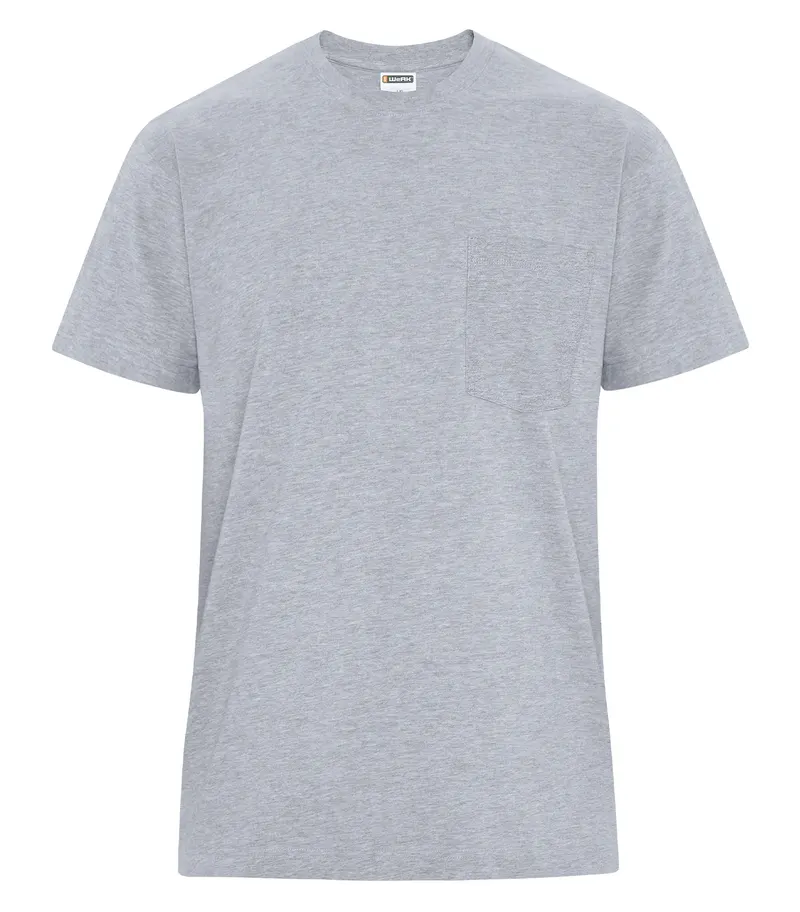 ATC WeRK™ ATC WeRK™ HEAVYWEIGHT RING SPUN COTTON POCKET TEE — Athletic Grey