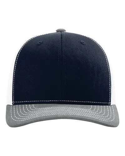 Navy/ White/ Heather Grey