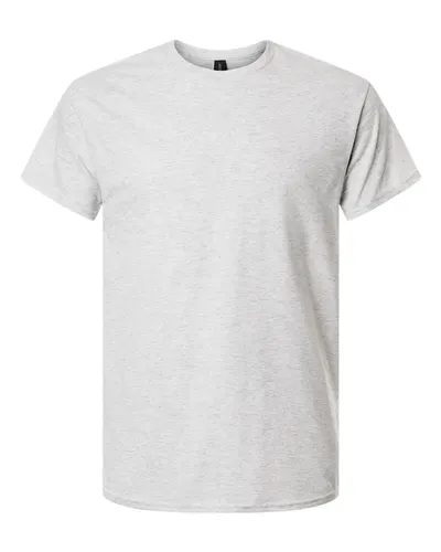 Gildan Gildan Unisex Light Cotton T-Shirt in Ash, front view