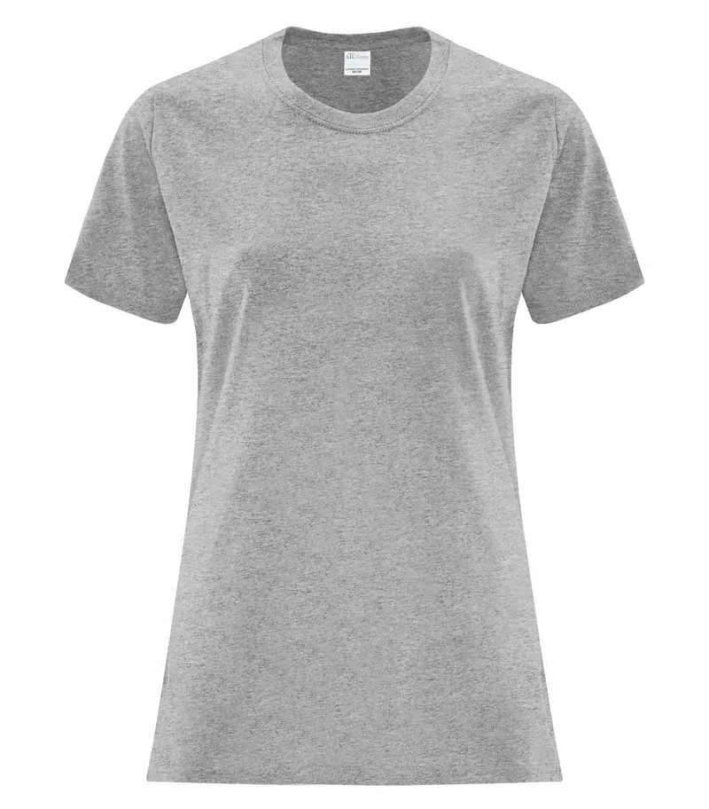 ATC™ Everyday Collection® ATC™ EVERYDAY SIDE SEAM LADIES' TEE — Athletic Heather