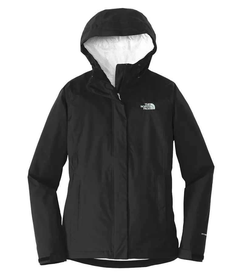 The North Face® THE NORTH FACE® DRYVENT™ LADIES' RAIN JACKET — Black