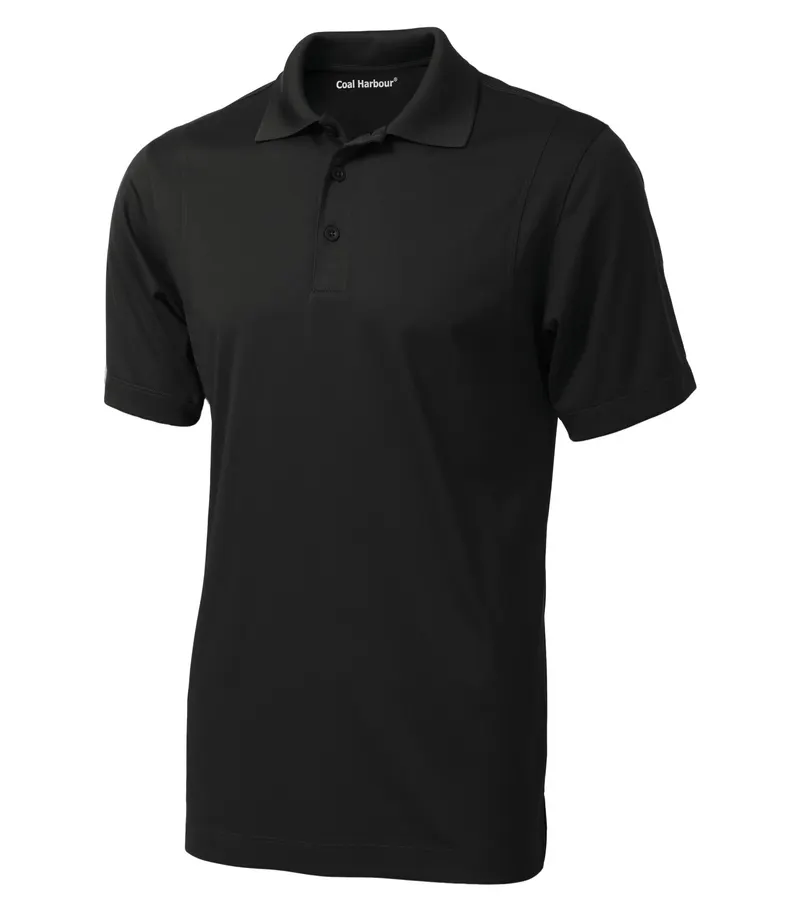 Coal Harbour® COAL HARBOUR® SNAG RESISTANT TALL POLO — Black