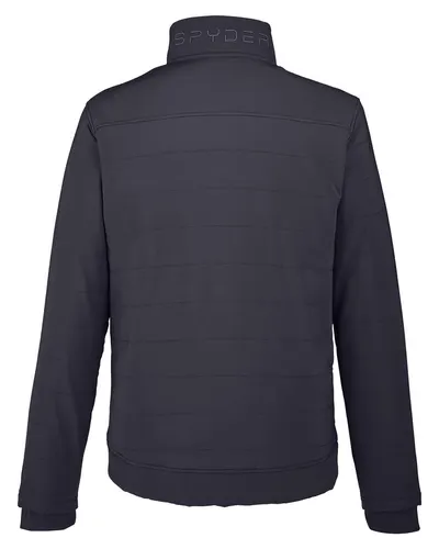 Spyder Spyder Men's Axis Insulated Jacket in Black, back view