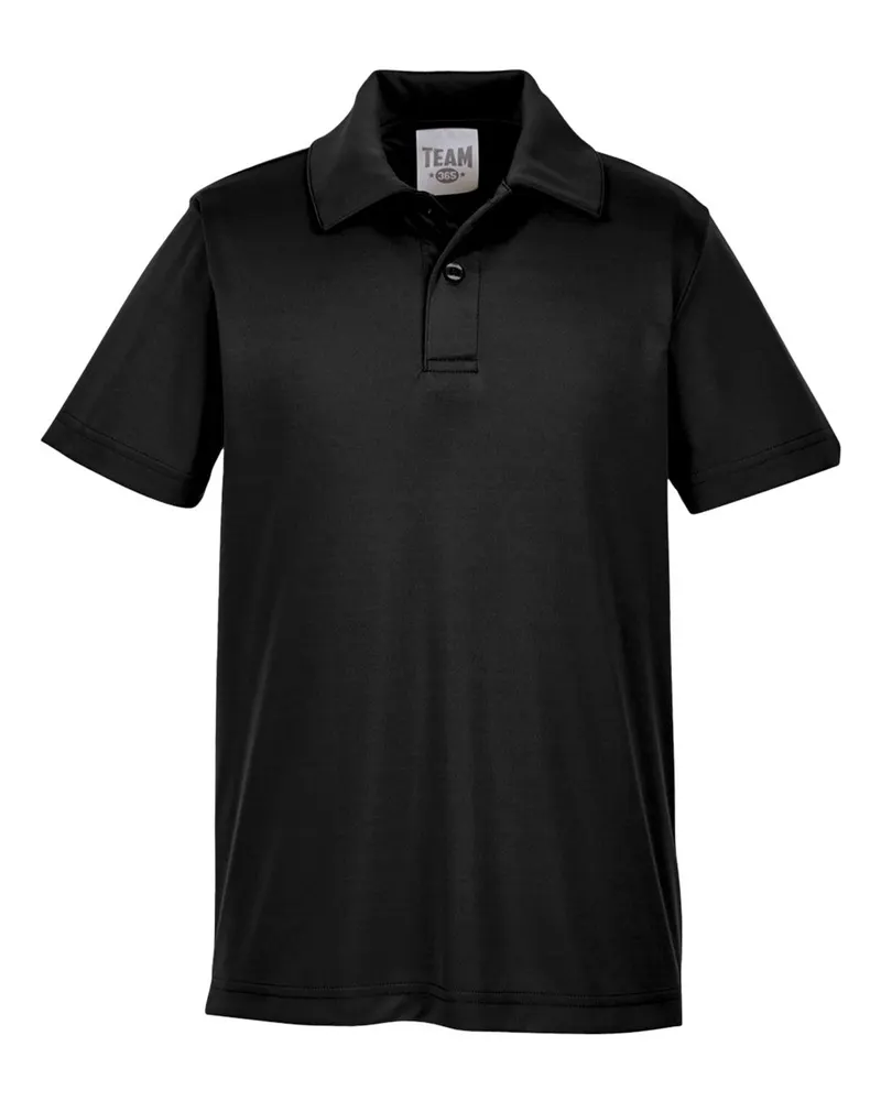 Team 365 Team 365 Youth Zone Performance Polo — Black