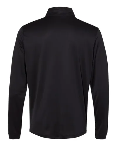 Adidas Adidas Men's Ultimate365 Lightweight Quarter-Zip Pullover in Black, back view