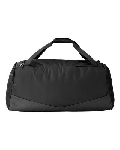 Under Armour Under Armour Undeniable 5.0 LG Duffel Bag in Black/ Metallic Silver, back view