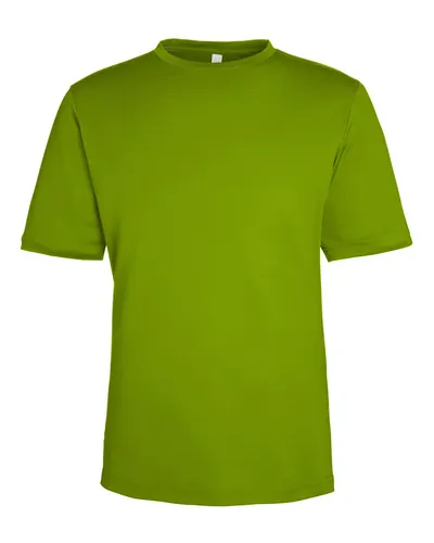 CORE365 CORE365 Unisex Capital Performance T-Shirt in Acid Green, front view