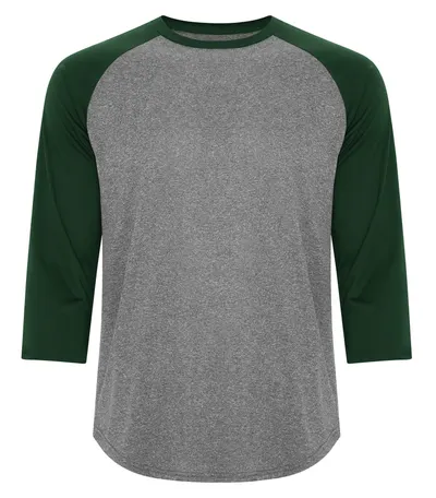 Charcoal Heather/Forest Green