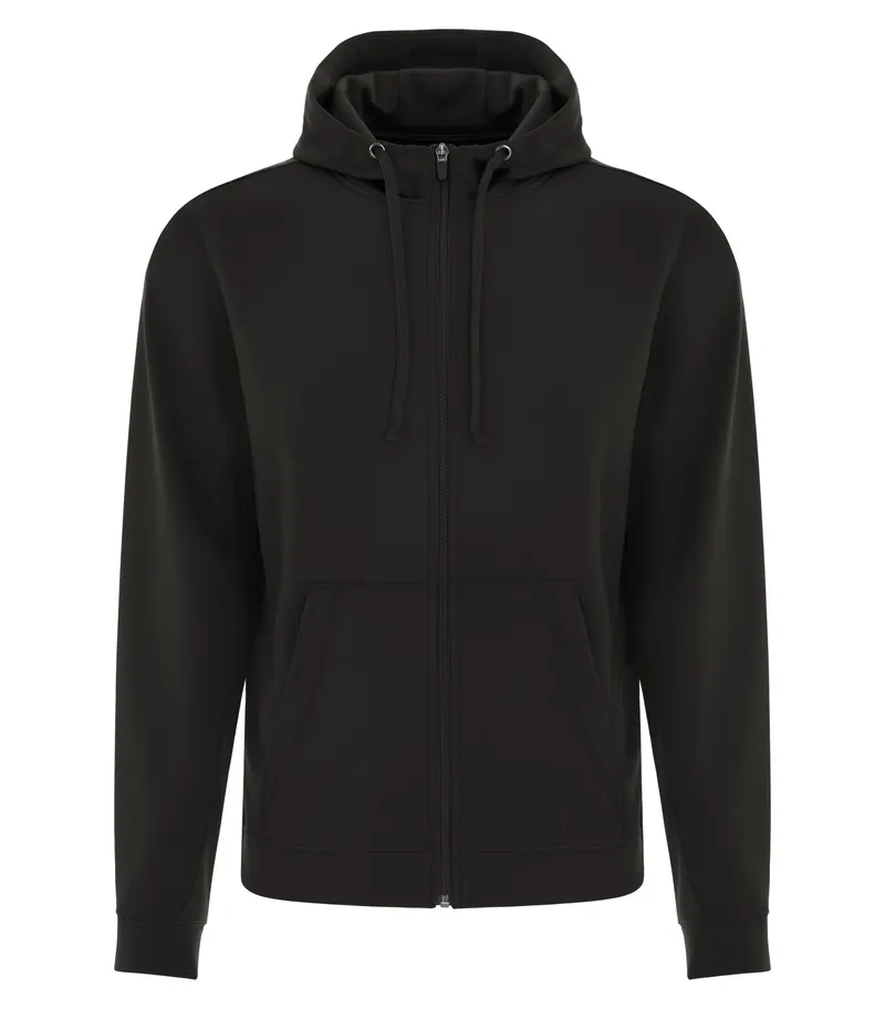 ATC™ ATC™ GAME DAY™ FLEECE FULL ZIP HOODIE — Black