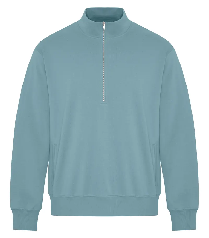 KOI® KOI® ELEMENT CFF 1/2 ZIP SWEATSHIRT — Blue Mist