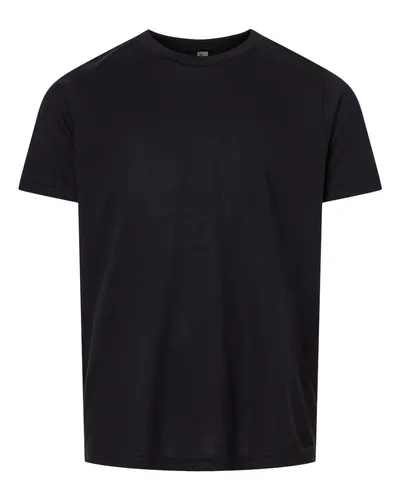 Next Level Next Level Youth Triblend Tee in Black, front view