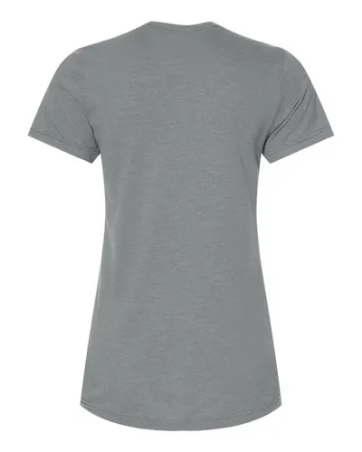 Gildan Gildan Women's Softstyle® CVC T-Shirt in Gunmetal, back view