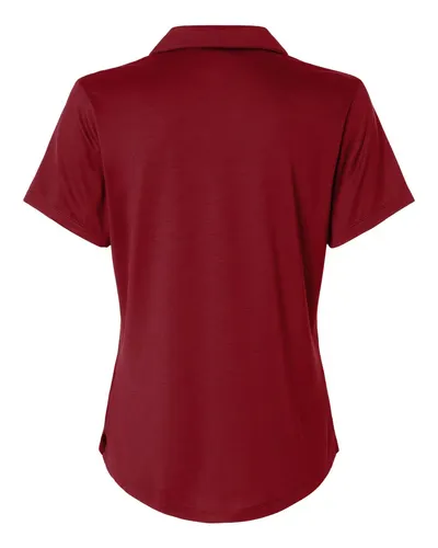 Puma Golf Puma Golf Women's Icon Polo 2.0 in Dark Crimson, back view