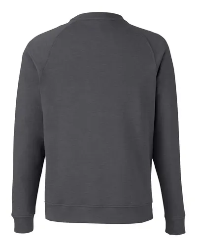 Devon & Jones Devon & Jones Men's New Classics® Charleston Pullover in Black Melange, back view