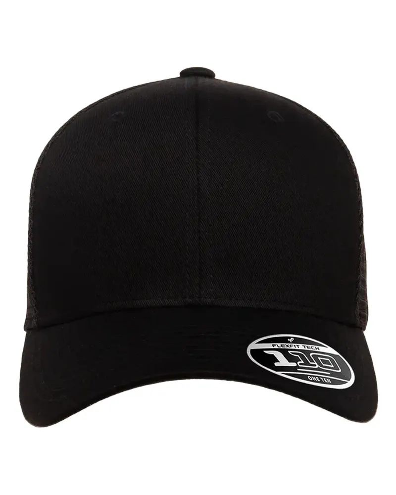 Flexfit Flexfit 110® Mesh-Back Cap — Black