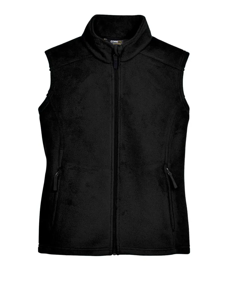 CORE365 CORE365 Women's Journey Fleece Vest — Black