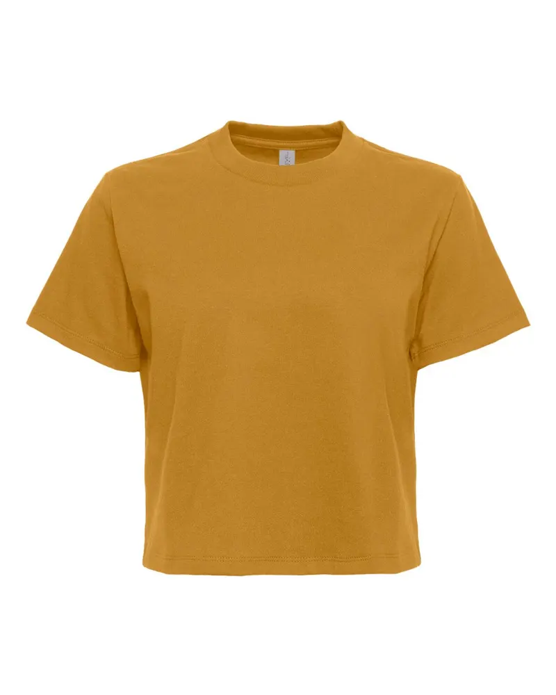 Next Level Next Level Women's Heavyweight Boxy Tee — Antique Gold