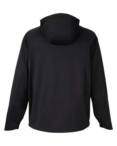 CORE365 CORE365 Unisex Techno Lite Pullover Anorak in Black, back view